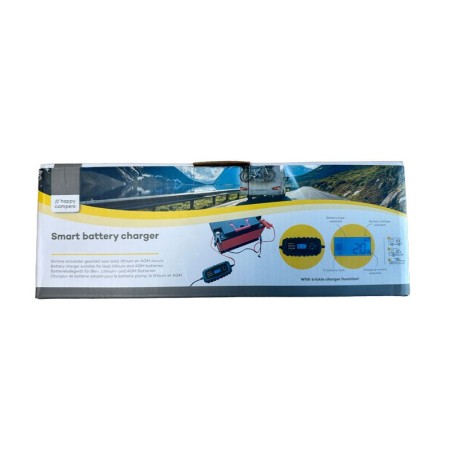 Chargeur de batterie 4A avec écran LCD.