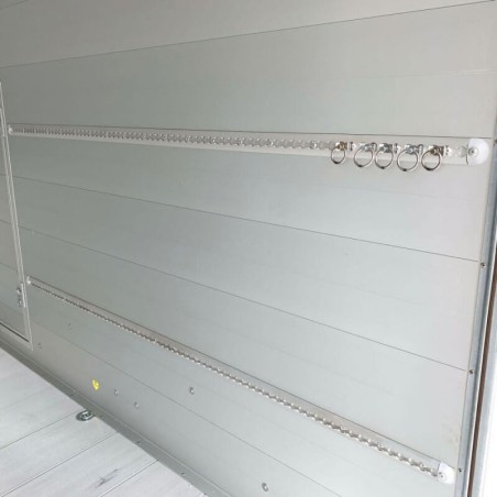 Rail aluminium pour fourgons